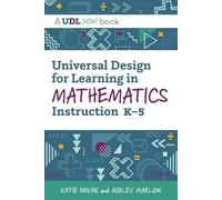 Katie Novak Ash Universal Design for Learning in Mathematics Instru (Tascabile)