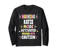 Katie Personalized Women's Gift Custom Katie Maglia a Manica