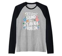 Katie Personalized Women's Gift Custom Katie Maglia con Maniche Raglan