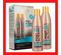 KATIVA Brazilian Straightening Cheratin Argan Oil Kit Set Hair Alisado Shampoo