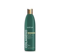 Kativa Collagene Balsamo Anti-Age Rivitalizzante 550 ml | Ristruttura, Dona lucentezza e morbidezza | Capelli deboli e fini| Balsamo per capelli | Proteine del collagene
