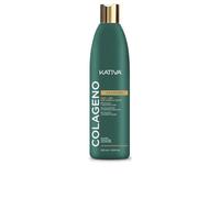 Kativa Collagene Shampoo Anti-Age Rivitalizzante 550 ml| Ristruttura, Dona lucentezza e morbidezza | Capelli deboli e fini| Shampoo senza solfati e parabeni | Proteine del collagene