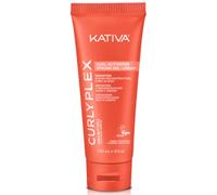 Kativa Curly Plex Curl Activator Gel Cream 240 ml | Ricci, Loop o Afro| Definizione e Ricostruzione | Con Nano-Bond Complex, Shea Butther e Semi di Lino