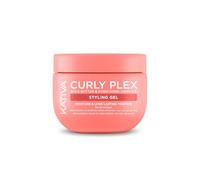 Kativa Curly Plex Styling Gel 300 ml | Tutti i tipi di ricci | Alta definizione e styling | Capelli morbidi | Con Nano-Bond Complex, Shea Butther e semi di lino.