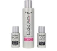 Kativa Keratin Anti-Frizz Brazilian Straightening Without Ironing Xtrem Care 30 Days 3 Units
