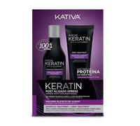 Kativa Keratin Post Levigante Xpress Set 2 pezzi - Kit trattamento capelli