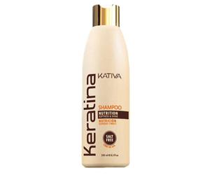 KATIVA KERATINA SHAMPOONUTRITION SOFTNESS&SHINE 355 ML