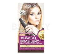 Kativa Kit lisciante biondo brasiliano 225 ml - Trattamento lisciante