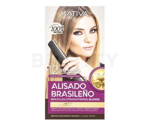 Kativa Kit lisciante biondo brasiliano 225 ml - Trattamento lisciante