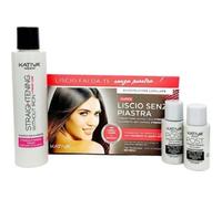 KATIVA KIT ROSSO LISCIO SENZA PIASTRA RICOSTRUZIONE CONF.3 PEZZI