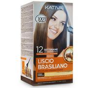 KATIVA KIT TRATTAMENTO STIRATURA PER CAPELLI LISCIO BRASILIANO CON OLIO DI ARGAN