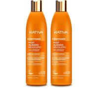 KATIVA - Post Lisciante Condizionatore Keraliss Complex 355 ml | Balsamo Anti-Crespo e Idratante | Districa, Sigilla e Prolunga la Lisciatura | Senza Solfati e Parabeni (Confezione da 2)