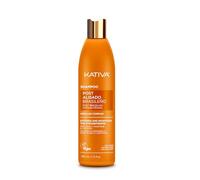 KATIVA - Shampoo Post Lisciatura | Keraliss Complex 355 ml | Deterge delicatamente i capelli. Formula vegana e cruelty free, adatta a capelli trattati cosmeticamente