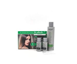 Kativa - Stiratura Brasiliana Senza Piastra Extra Brillantezza - Trattamento Professionale con Cheratina e Perla Liquida - Senza Formaldeide - con Maschera Lisciante, Shampoo e Balsamo Post Stiratura