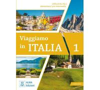 Katja Motta Ann Viaggiamo in Italia A1 - A2.1: Kursbuch mit integrie (Tascabile)