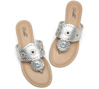katliu Infradito Donna Estive Comode - Ciabatte Antiscivolo Eleganti Aperte da Spiaggia Piscina Mare, Flip Flop Moda per Cerimonia 37
