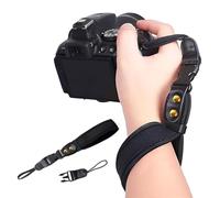 KATLKIU Cinghia da Polso per Fotocamera 31cm - Tracolla Regolabile con Sgancio Rapido, Antiscivolo, Compatibile con Canon Nikon Sony - Ideale per Viaggi e Fotografia Outdoor