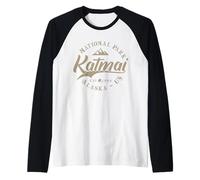Katmai National Park | Alaska Maglia con Maniche Raglan