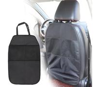 katmerio 2 Protezioni Per Lo Schienale Dell'Auto, Protezioni per Sedile Posteriore Auto,Con Grandi Tasche, In Tessuto Impermeabile,per Mantieni la Auto Pulita e Ordinata