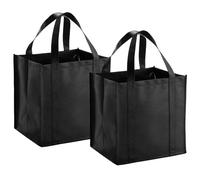 katmerio 2 sacchetti per bottiglie, 6 portabottiglie, portabottiglie, portabottiglie, bottiglie d'acqua anche per bottiglie da 1,5 litri, riutilizzabili da uomo, per bottiglie di birra, bottiglia di