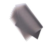 katmerio 8 Pezzi Antiscivolo Tappetino Frigo, Frigorifero Pad Liner Scaffali Antiscivolo Frigorifero Mat Lavabile FAI DA TE per Frigo Armadietto Cassetto Scaffale, Antibatterici, Anti-incrostazioni