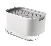 katmerio Dispenser Sapone Cucina, 2 in 1 Dispenser Detersivo Piatti Dspenser per Stoviglie Lavello Cucina Dosatore Sapone Liquido