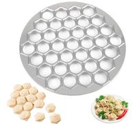 katmerio Stampo per gnocchi, Dumplings Ravioli Mold, 37 fori Pelmeni Maker Pelmeni Forma Dumpling Maker, Gnocchi per ravioli, Dumpling Mold per riunioni di famiglia fai da te Picnic