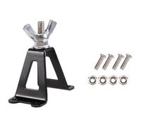 Katnetoly 1/10 Ruota di Scorta per Ruote, Supporto Ruota Posteriore in Metallo Supporto per Ruote Supporto per 1/10 Scx10 D90 Cc01 Rc Crawler Car