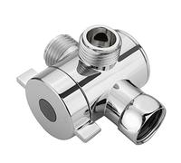 Katnetoly 1/2 di pollice a 3 vie T-adattatore Deviatore valvola regolabile soffione Braccio montato deviatore Bagno Accessori Bulloneria