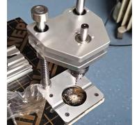 Katnetoly 1 Guida di Foratura Portatile per La Lavorazione del Legno, Localizzatore di Punzoni Regolabile e Modello per Fori Dritti