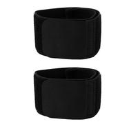 Katnetoly 1 Paio di Parastinchi da Calcio con Fasciatura Fissa, Parastinchi per Prevenire La Caduta, Fasciatura Regolabile, Nero