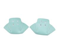 Katnetoly 1 Paio di Protezioni per Protezione della Punta dei Pattini Un Rotelle Protezione per Pattini Un Rotelle nel PU con Protezioni della Protezione della Punta Un 4 Fori Verde