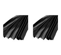 Katnetoly 1 Paio di Tende Parasole per Auto Posteriori Nere, Retrattili Automatiche, Protezione Solare per Finestrini Auto, per L'Ombreggiatura 'Isolamento 'Auto