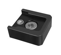 Katnetoly 1 PC 1/4 Base Adattatore A Sgancio Rapido Disconnessione Base per Scarpe per Luci di Riempimento 26,5X24X10mm