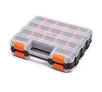 Katnetoly 1 PCS Cassetta Degli Attrezzi A Doppia Faccia Organizer per Attrezzi Hardware Cassetta Degli Attrezzi