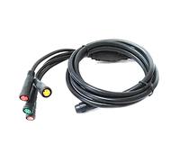 Katnetoly 1 PCS E-Bike 1T4 E-Bike Prolunga Connettore Impermeabile Parti di Ricambio Accessori per Display del Freno della Bicicletta Elettrica Parte di Ciclismo 'Acceleratore.