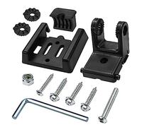 Katnetoly 1 PCS Staffa per Trasduttore Kit Hardware per Montaggio su Poppa In Plastica Nera per 7400931 XNT, Supporto per Trasduttore per Trasduttori Modello XHS per XNT 9 20