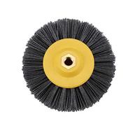 Katnetoly 1 Pezzo 150x40mm X M14 P60 Nylon per Lucidatura Filo Abrasivo per Mobili in Legno Pietra Anticatura Rettifica