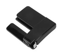 Katnetoly 1 Pezzo di Clip di Plastica per Stringere la Vita dei Pantaloni Circa 5,8x5,1x1,3 Cm, Fibbia per Cintura A Doppia Funzione Nera.