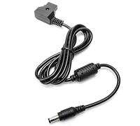 Katnetoly 1 Pezzo DTAP Plug To DC 5.5X2.5Mm Nero di Alimentazione per DSLR Power V-Mount Anton Power Wire