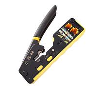 Katnetoly 1 Pezzo RJ45 Pass Through Crimp Tool Parts Accessori per Cat5 Cat6 Modular Connector Ethernet Crimp Tool 8P 6P Pass Through Ethernet Crimper