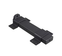 Katnetoly 1 Pz. Chiusura per Cancello Scorrevole, Serratura per Carichi Pesanti con Foro per Lucchetto, Adatta per Recinzioni In Legno, Serratura per Porta Stalla, Chiusura per Esterni