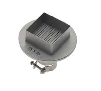 Katnetoly 1 Pz Ugello BGA Ugello di Saldatura SMD 850 Ugelli per Stazione di Saldatura Ad Aria Calda, Accessori per Saldatura Ugello BGA Universale 35x35mm