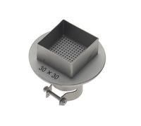 Katnetoly 1 Pz Ugello BGA Ugello di Saldatura SMD 850 Ugelli per Stazione di Saldatura Ad Aria Calda, Accessori per Saldatura Ugello BGA Universale 30x30mm