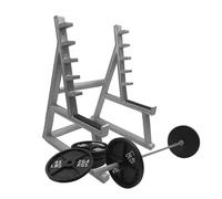 Katnetoly 1 Set Decorazioni da Scrivania Portapenne con Bilanciere Mini Organizer da Tavolo Appassionati di Fitness Ornamenti da Tavolo Facile da Usare +Nero