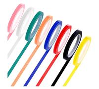 Katnetoly 1 Set di Colori per Nastro per Autoclave Nastro Identificativo per Strumenti Autoclavabile 270 Fahrenheit 216 Ft/LX 0,4 Pollici/W