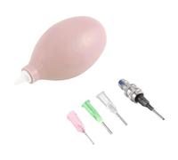 Katnetoly 1 Set di Strumenti per Ceramica, Applicatore di Precisione in Ceramica, Set di Punte per Applicatori da 3 Once (Rosa)