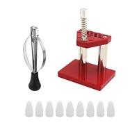 Katnetoly 1 Set Estrattore per Orologio Set di Rimozione Stantuffo Estrattore Pressa A Mano per Orologio Set Estrattore Stantuffo per Orologio In Metallo