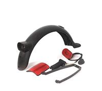 Katnetoly 1 Set Parafango per Scooter Elettrico Kit Parafango Posteriore per Scooter con Kit Luci per M365 PRO PRO 2 1S Aggiornato