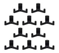 Katnetoly 10 Ganci per Attrezzi per Capannoni, Attrezzi per L'Organizzazione del Garage In Plastica, Ganci per Attrezzi da Giardino, Accessori per L'Organizzazione del Capannone